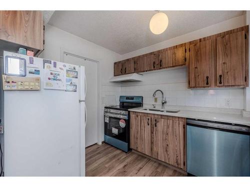 23-2511 38 Street Ne, Calgary, AB - Indoor Photo Showing Kitchen With Double Sink