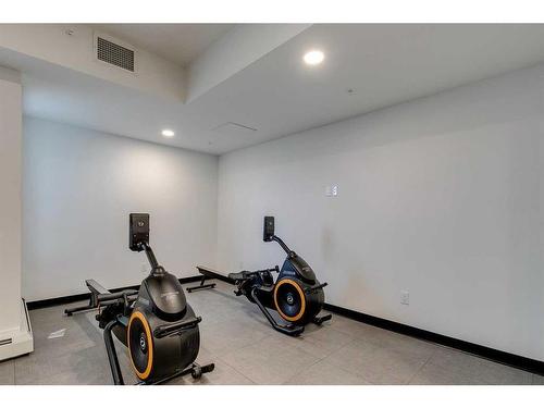 1121-395 Skyview Parkway Ne, Calgary, AB - Indoor Photo Showing Gym Room