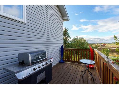 752 Stonehaven Drive, Carstairs, AB - Outdoor With Deck Patio Veranda With Exterior