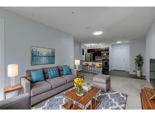 3216-81 Legacy Boulevard Se, Calgary, AB - Indoor Photo Showing Living Room