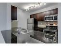 3216-81 Legacy Boulevard Se, Calgary, AB  - Indoor Photo Showing Kitchen With Double Sink 