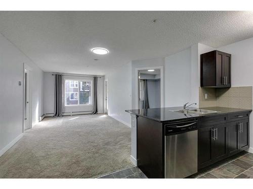 3216-81 Legacy Boulevard Se, Calgary, AB - Indoor Photo Showing Kitchen With Double Sink