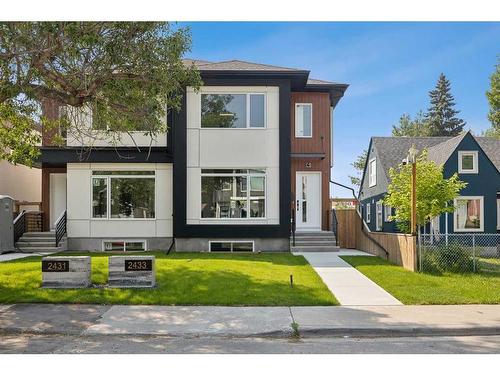 2433 6 Avenue Nw, Calgary, AB - Outdoor With Facade