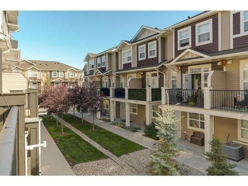 40 Legacy Path Se, Calgary, AB - Outdoor With Balcony With Facade