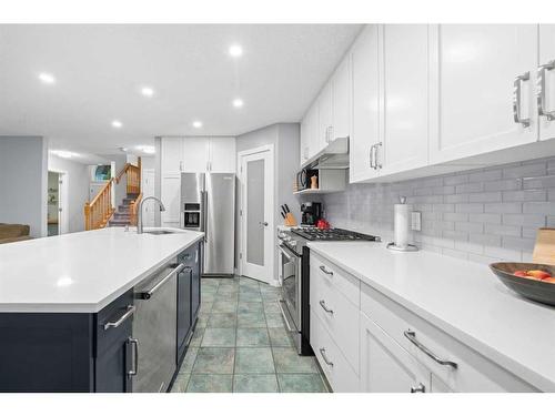 86 Cranfield Crescent Se, Calgary, AB - Indoor Photo Showing Kitchen With Upgraded Kitchen