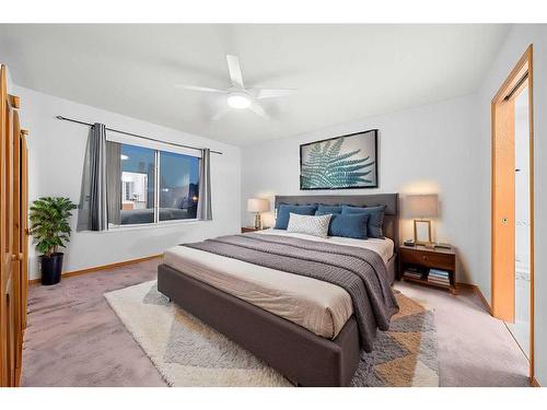 86 Cranfield Crescent Se, Calgary, AB - Indoor Photo Showing Bedroom