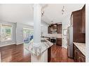 73 Cranleigh Heath Se, Calgary, AB  - Indoor Photo Showing Kitchen With Double Sink With Upgraded Kitchen 