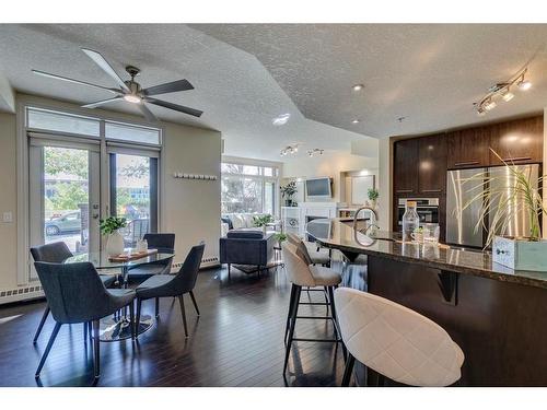 115-950 Centre Avenue Ne, Calgary, AB - Indoor Photo Showing Dining Room