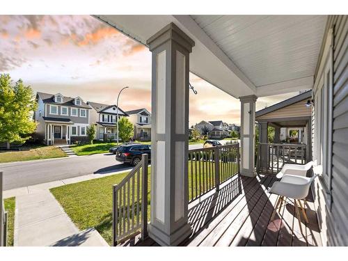 80 Copperpond Parade Se, Calgary, AB - Outdoor With Deck Patio Veranda