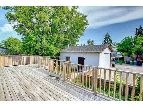 331 Huntridge Road Ne, Calgary, AB - Outdoor With Deck Patio Veranda With Exterior