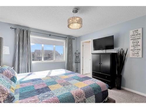 13 Brightoncrest Grove Se, Calgary, AB - Indoor Photo Showing Bedroom