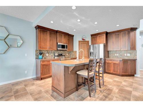 13 Brightoncrest Grove Se, Calgary, AB - Indoor Photo Showing Kitchen With Stainless Steel Kitchen With Upgraded Kitchen