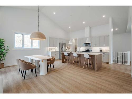 1372 Scarlett Ranch Boulevard, Carstairs, AB - Indoor Photo Showing Dining Room