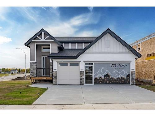 1372 Scarlett Ranch Boulevard, Carstairs, AB - Outdoor With Facade