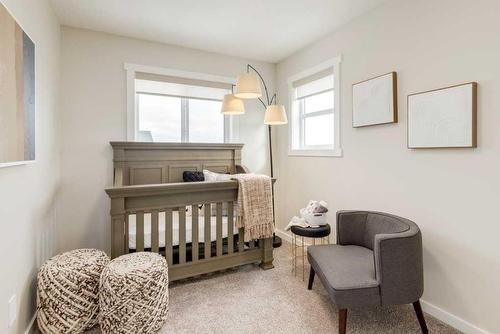 367 Sora Boulevard Se, Calgary, AB - Indoor Photo Showing Bedroom