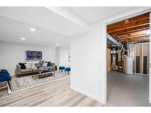 9836 Alcott Road Se, Calgary, AB - Indoor Photo Showing Basement