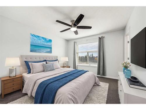 106 Chapalina Square Se, Calgary, AB - Indoor Photo Showing Bedroom