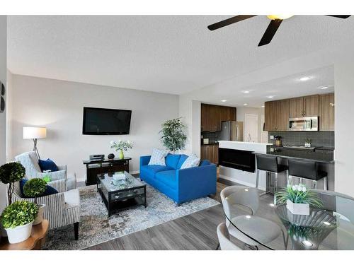 285 Auburn Crest Way Se, Calgary, AB - Indoor Photo Showing Living Room