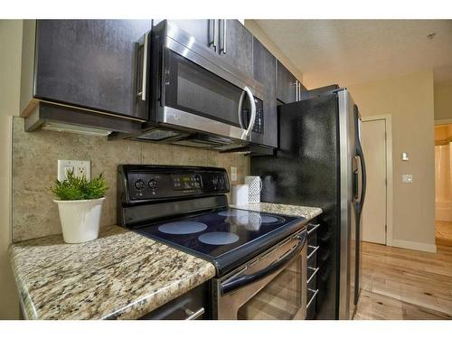 202-2307 14 Street Sw, Calgary, AB - Indoor Photo Showing Kitchen