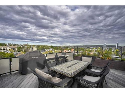 202-2307 14 Street Sw, Calgary, AB - Outdoor With Deck Patio Veranda With View