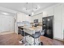 3402-755 Copperpond Boulevard Se, Calgary, AB  - Indoor Photo Showing Kitchen With Upgraded Kitchen 