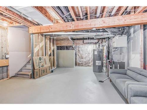 128 Cityside Manor Ne, Calgary, AB - Indoor Photo Showing Basement