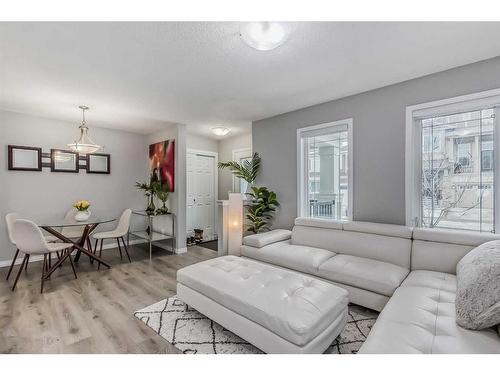 128 Cityside Manor Ne, Calgary, AB - Indoor Photo Showing Living Room