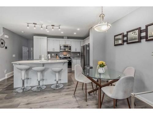 128 Cityside Manor Ne, Calgary, AB - Indoor Photo Showing Dining Room