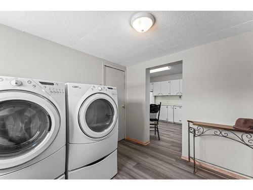 5060 49 Avenue, Stavely, AB - Indoor Photo Showing Laundry Room