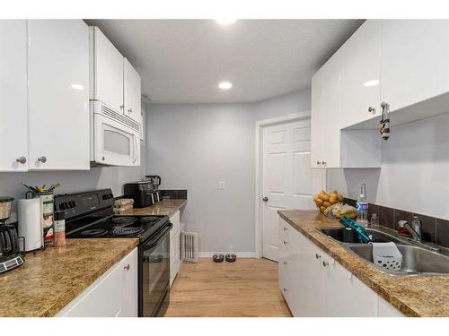 224 Covington Place Ne, Calgary, AB - Indoor Photo Showing Kitchen With Double Sink