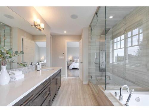 118 Hillside Terrace, Rural Rocky View County, AB - Indoor Photo Showing Bathroom