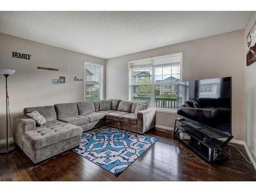 108 Skyview Springs Manor Ne, Calgary, AB - Indoor Photo Showing Living Room