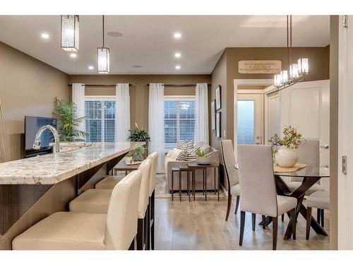 110 Cranford Close Se, Calgary, AB - Indoor Photo Showing Dining Room