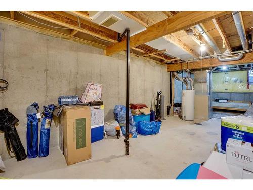 489 Saddlecrest Boulevard Ne, Calgary, AB - Indoor Photo Showing Basement