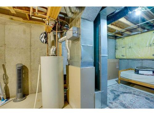 489 Saddlecrest Boulevard Ne, Calgary, AB - Indoor Photo Showing Basement