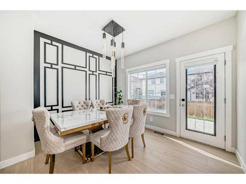 117 Saddlecrest Crescent Ne, Calgary, AB - Indoor Photo Showing Dining Room