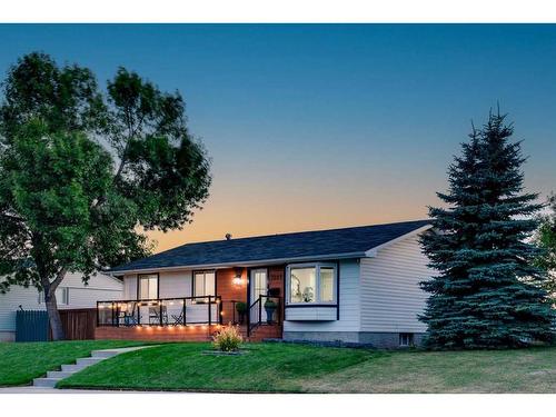 7027 Huntbourne Green Ne, Calgary, AB - Outdoor With Deck Patio Veranda