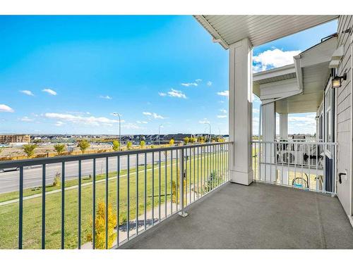 405-300 Auburn Meadows Common Se, Calgary, AB - Outdoor With Balcony With Exterior