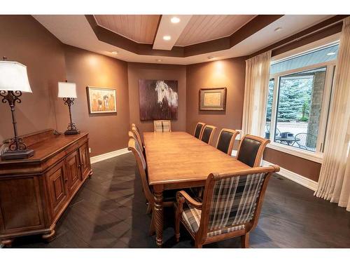 51 Country Lane Terrace, Rural Rocky View County, AB - Indoor Photo Showing Dining Room