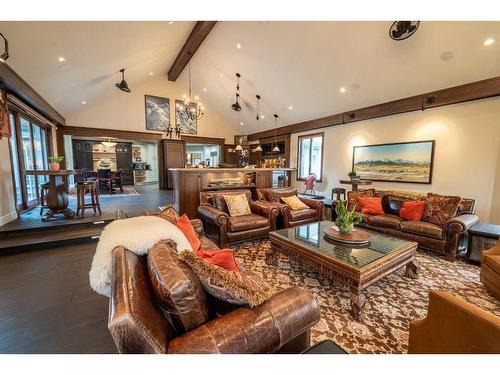 51 Country Lane Terrace, Rural Rocky View County, AB - Indoor Photo Showing Living Room