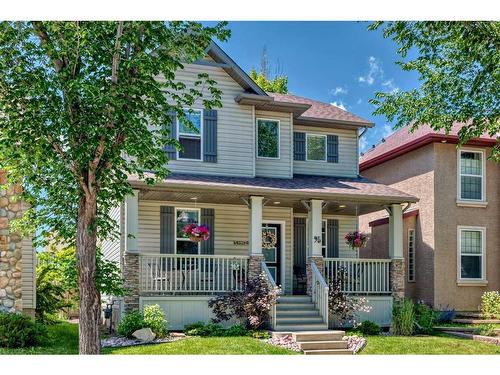 95 Elgin Drive Se, Calgary, AB - Outdoor With Deck Patio Veranda With Facade