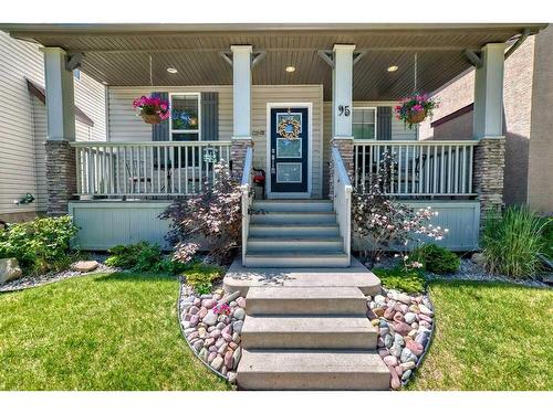 95 Elgin Drive Se, Calgary, AB - Outdoor With Deck Patio Veranda