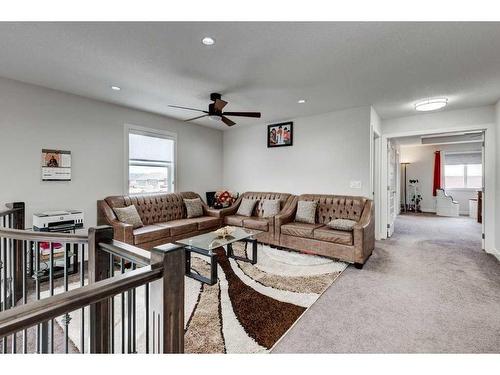 61 Saddlestone Park Ne, Calgary, AB - Indoor Photo Showing Living Room