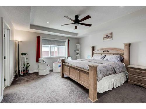 61 Saddlestone Park Ne, Calgary, AB - Indoor Photo Showing Bedroom