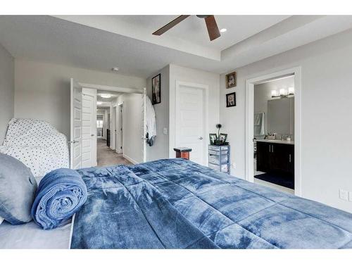 61 Saddlestone Park Ne, Calgary, AB - Indoor Photo Showing Bedroom