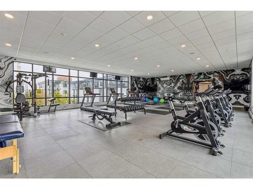 212-4275 Norford Avenue Nw, Calgary, AB - Indoor Photo Showing Gym Room