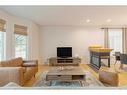 2805 4 Avenue Nw, Calgary, AB  - Indoor Photo Showing Living Room With Fireplace 