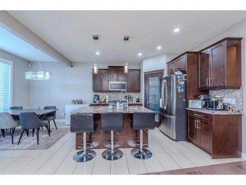 509 Saddlelake Drive Ne, Calgary, AB - Indoor Photo Showing Kitchen With Stainless Steel Kitchen