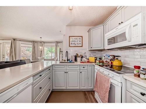 205-735 56 Avenue Sw, Calgary, AB - Indoor Photo Showing Kitchen