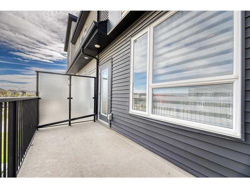 221 Redstone Boulevard Ne, Calgary, AB - Outdoor With Balcony With Exterior